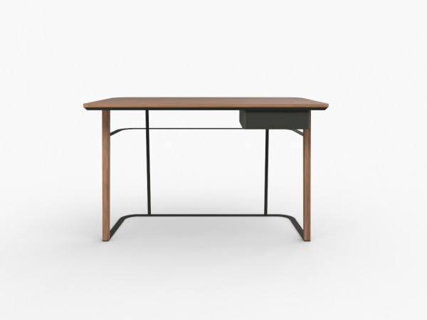 Стол письменный ARKKO 1260 1 ящик орех/графит