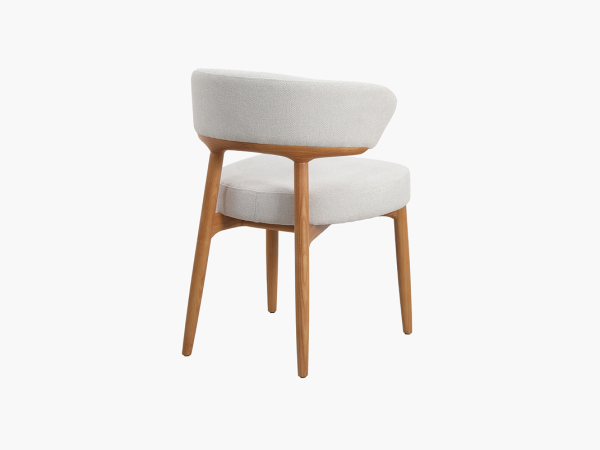 Полукресло Dunes бук/ivory