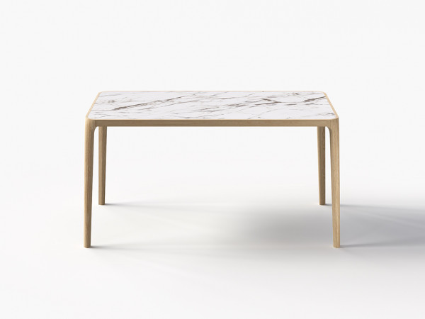 Стол обеденный 304 дуб alpine/белый