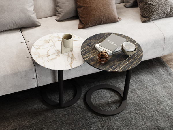 Стол придиванный VISSOR 571x492 белый