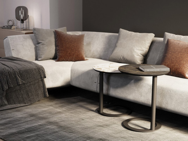 Стол придиванный VISSOR 571x492 белый